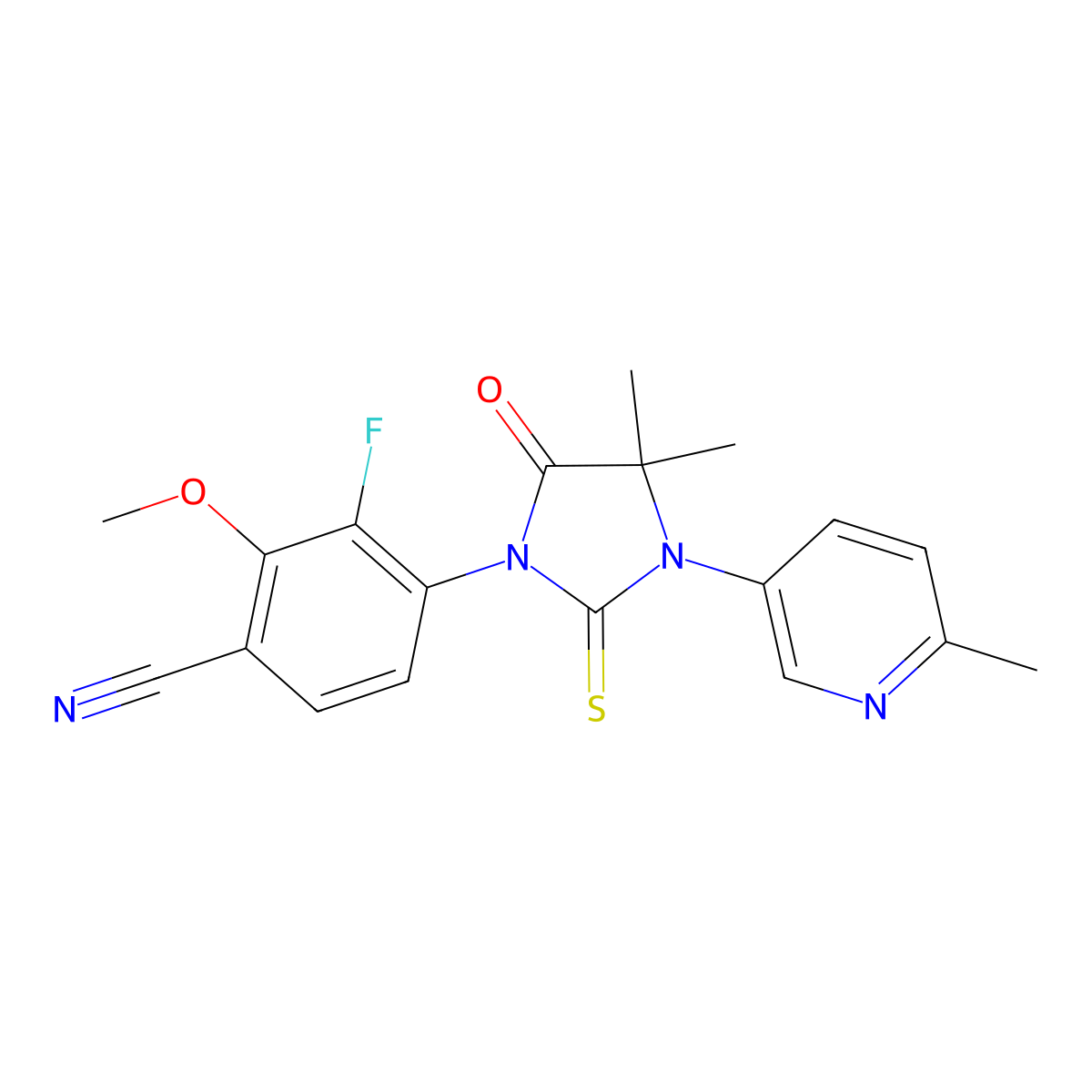 Faznolutamide molecular structure, CAS 1272719-08-0
