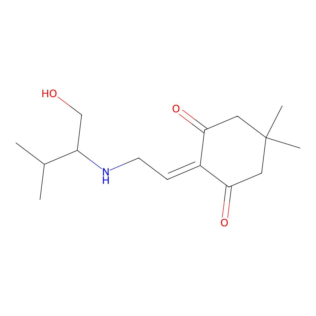 Dde-D-valinol molecular structure, CAS 1272754-94-5