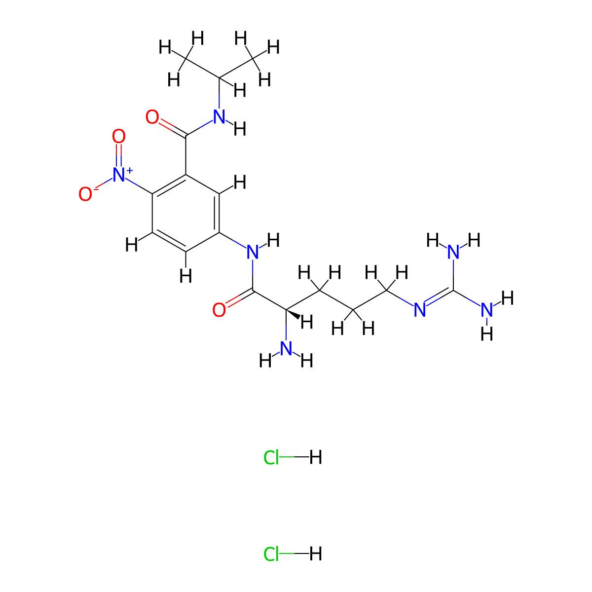 H-L-Arg-anbaipr 2hcl molecular structure, CAS 1272755-10-8