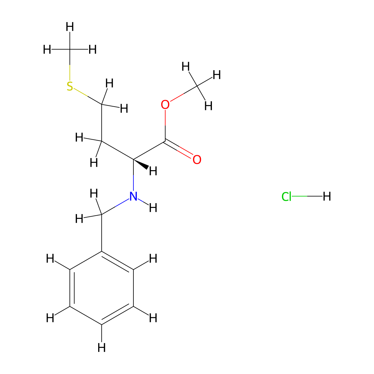Bzl-D-met-ome hcl molecular structure, CAS 1272755-12-0