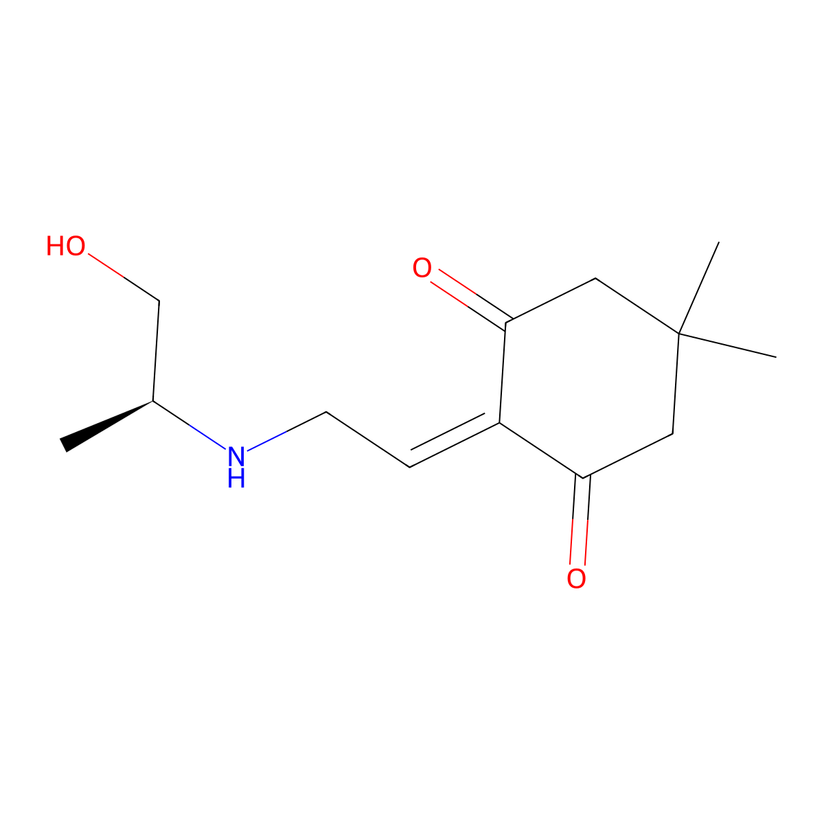 Dde-l-alaninol molecular structure, CAS 1272755-17-5