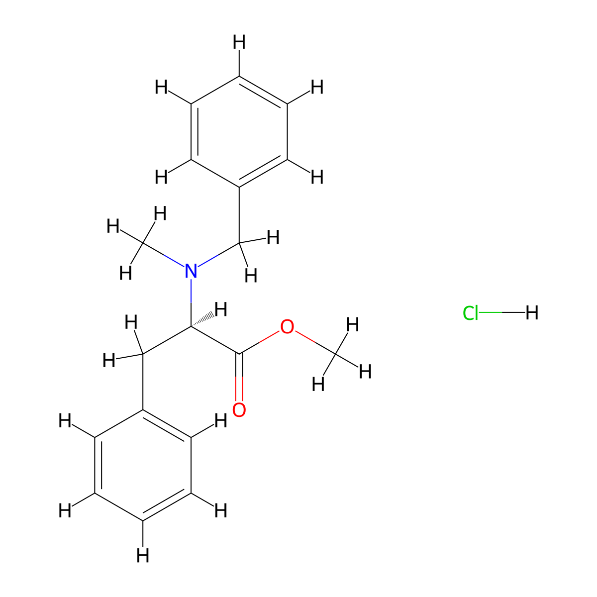 Bzl,ME-D-phe-ome hcl molecular structure, CAS 1272755-67-5