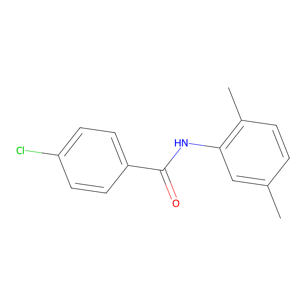 4-Chloro-2',5'-benzoxylidide molecular structure, CAS 127292-00-6