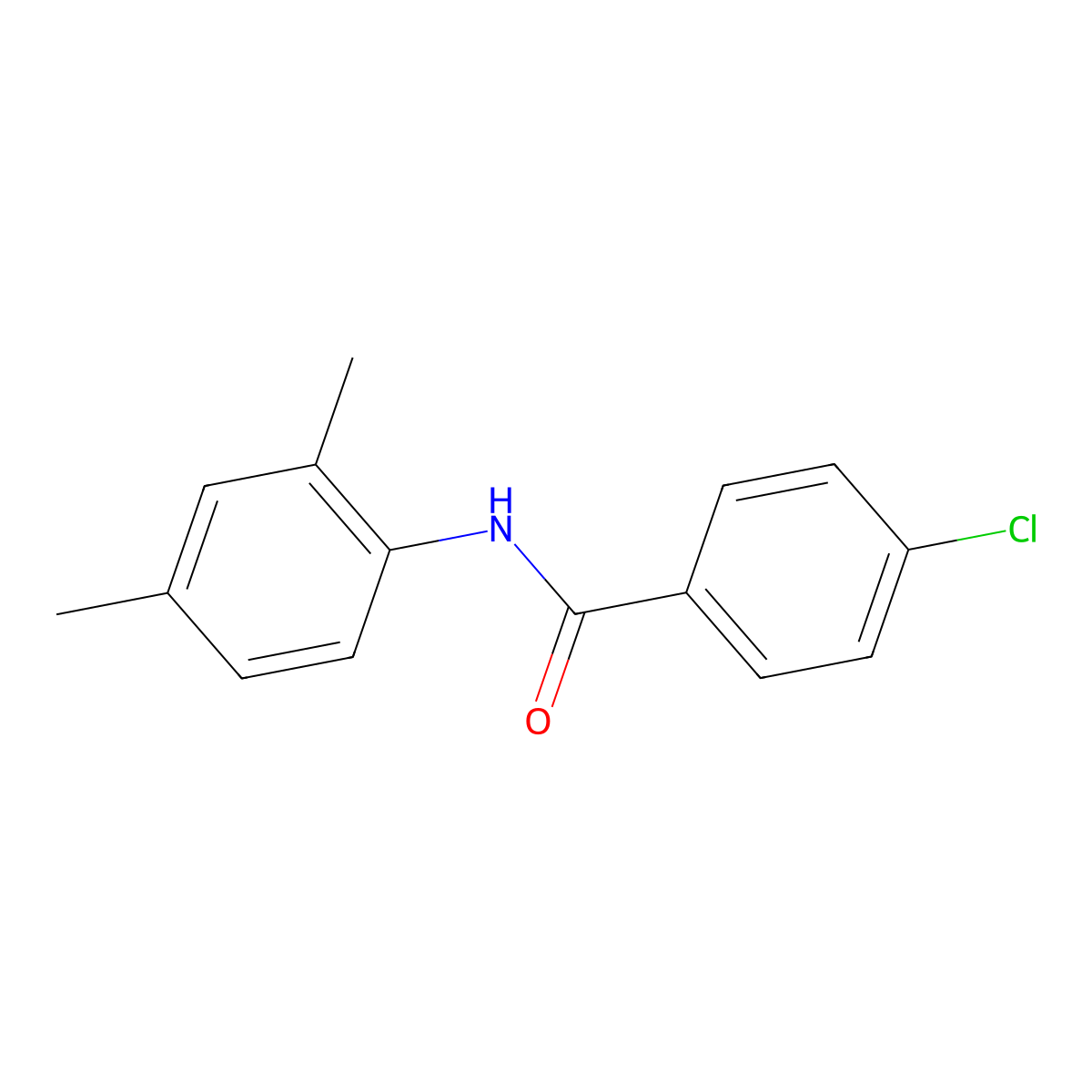 4-Chloro-2',4'-benzoxylidide molecular structure, CAS 127292-01-7