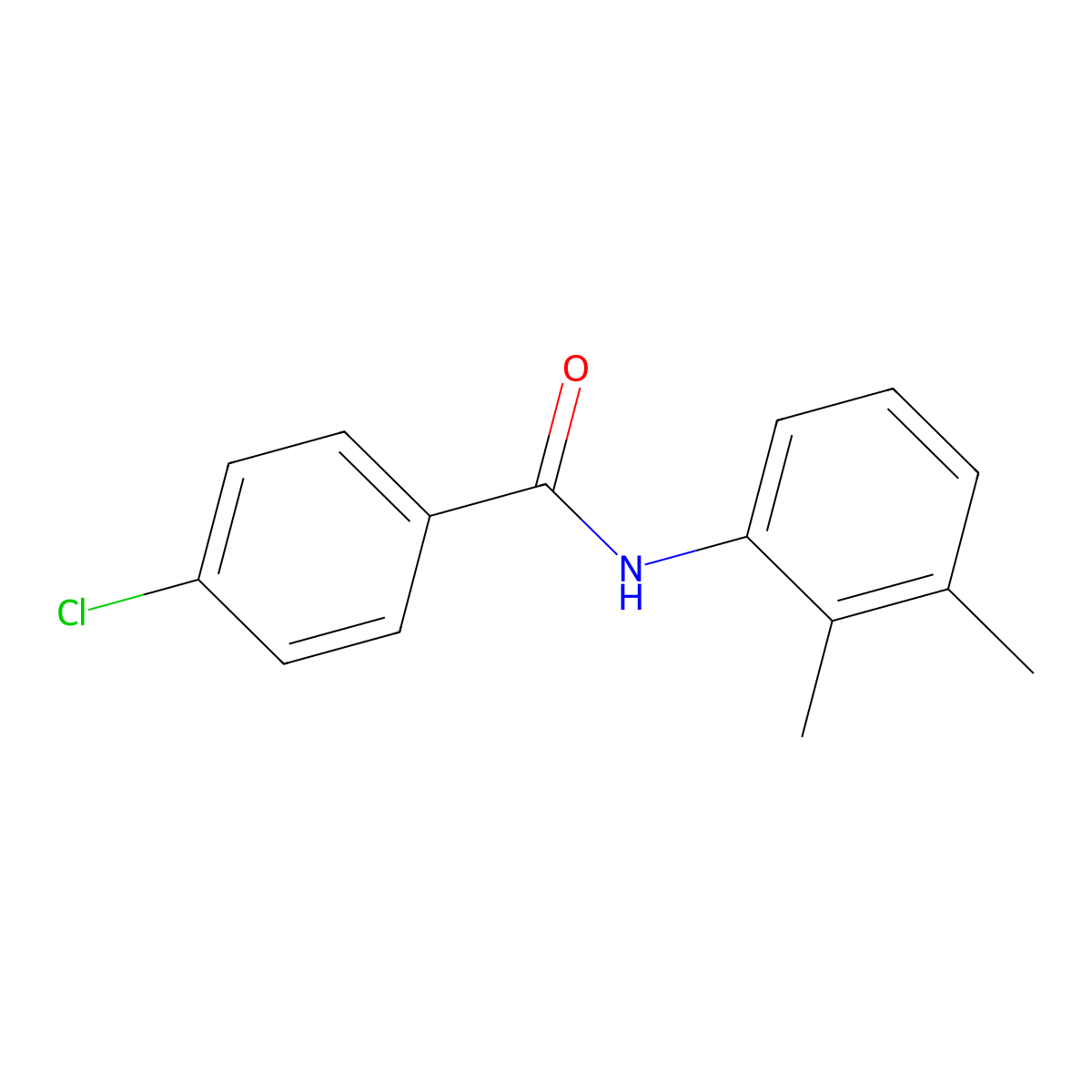4-Chloro-2',3'-benzoxylidide molecular structure, CAS 127292-02-8