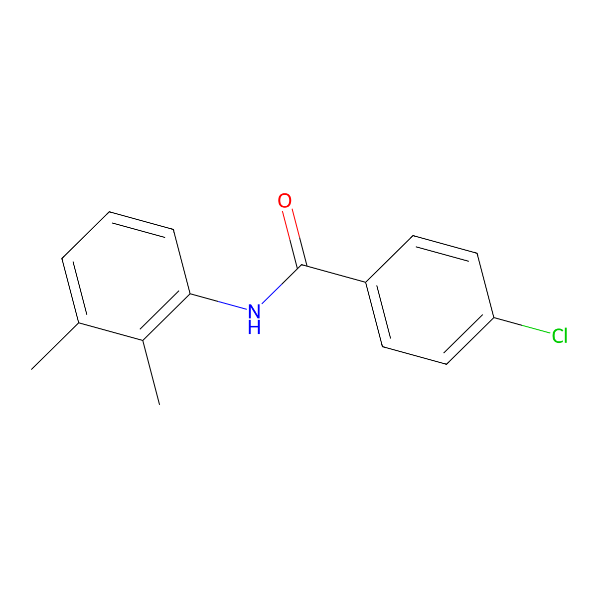 4-Chloro-2',3'-benzoxylidide molecular structure, CAS 127292-02-8