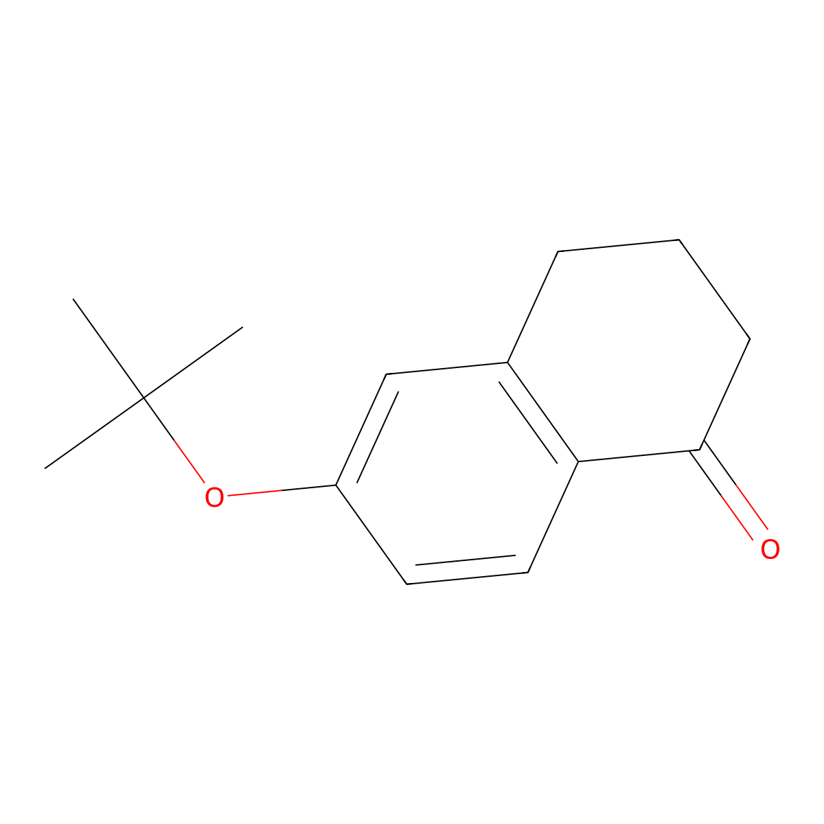 6-(tert-butoxy)-3,4-dihydronaphthalen-1(2H)-one molecular structure, CAS 1273651-64-1