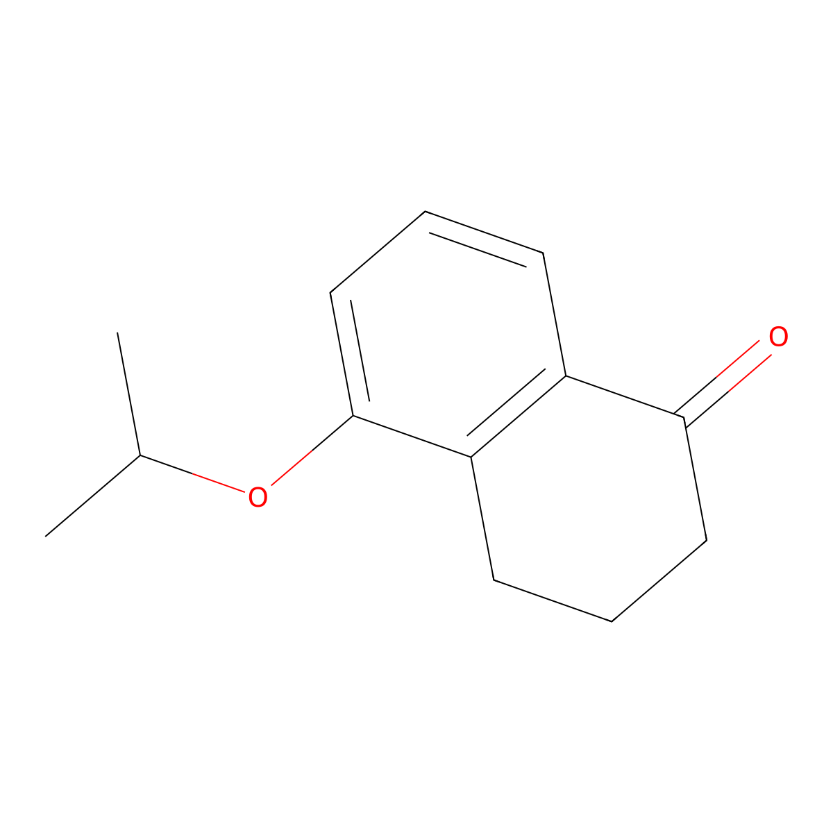 5-(Propan-2-yloxy)-1,2,3,4-tetrahydronaphthalen-1-one molecular structure, CAS 1273651-75-4
