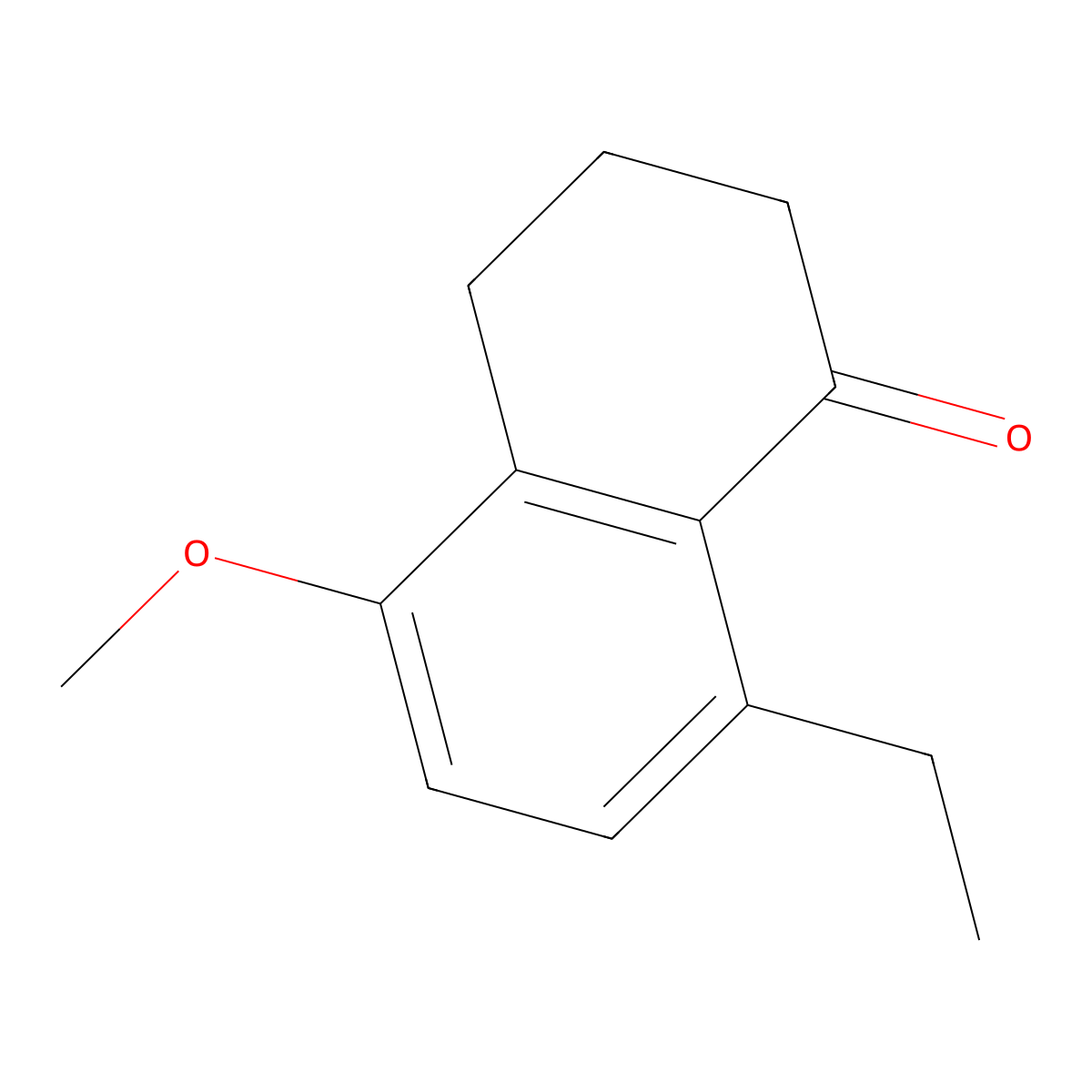 8-Ethyl-5-methoxy-1,2,3,4-tetrahydronaphthalen-1-one molecular structure, CAS 1273677-27-2