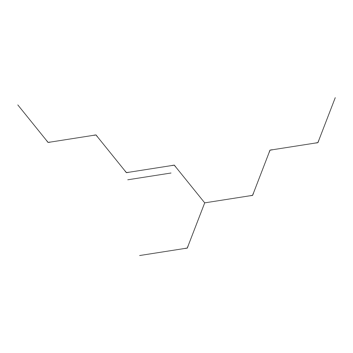 (4Z)-6-ethyldec-4-ene molecular structure, CAS 127392-80-7