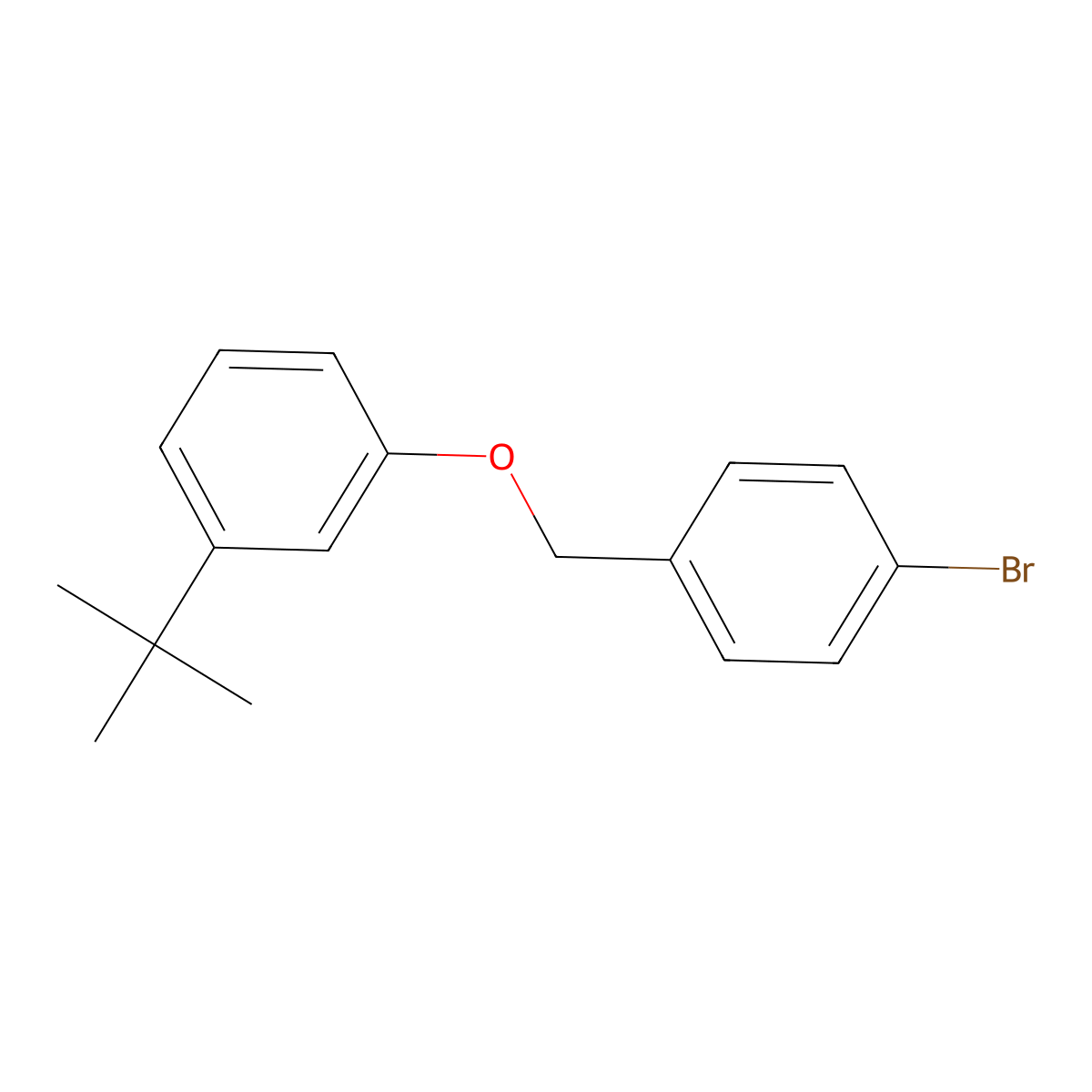 1-((4-Bromobenzyl)oxy)-3-(tert-butyl)benzene molecular structure, CAS 1273998-02-9