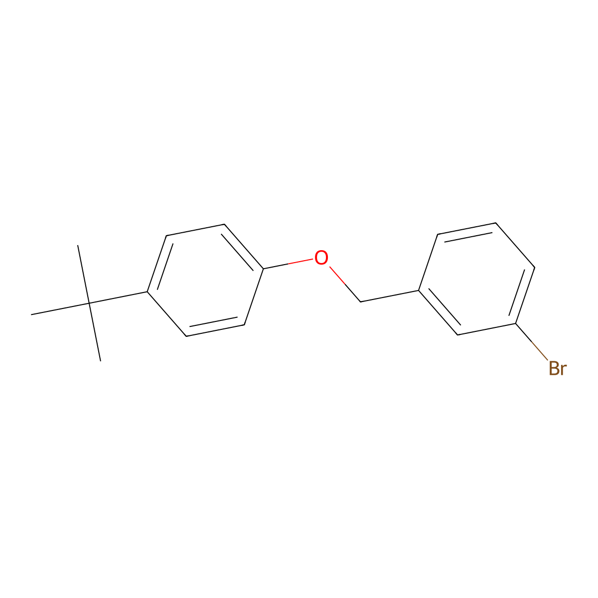 3-Bromobenzyl-(4-tert-butylphenyl)ether molecular structure, CAS 1273998-32-5