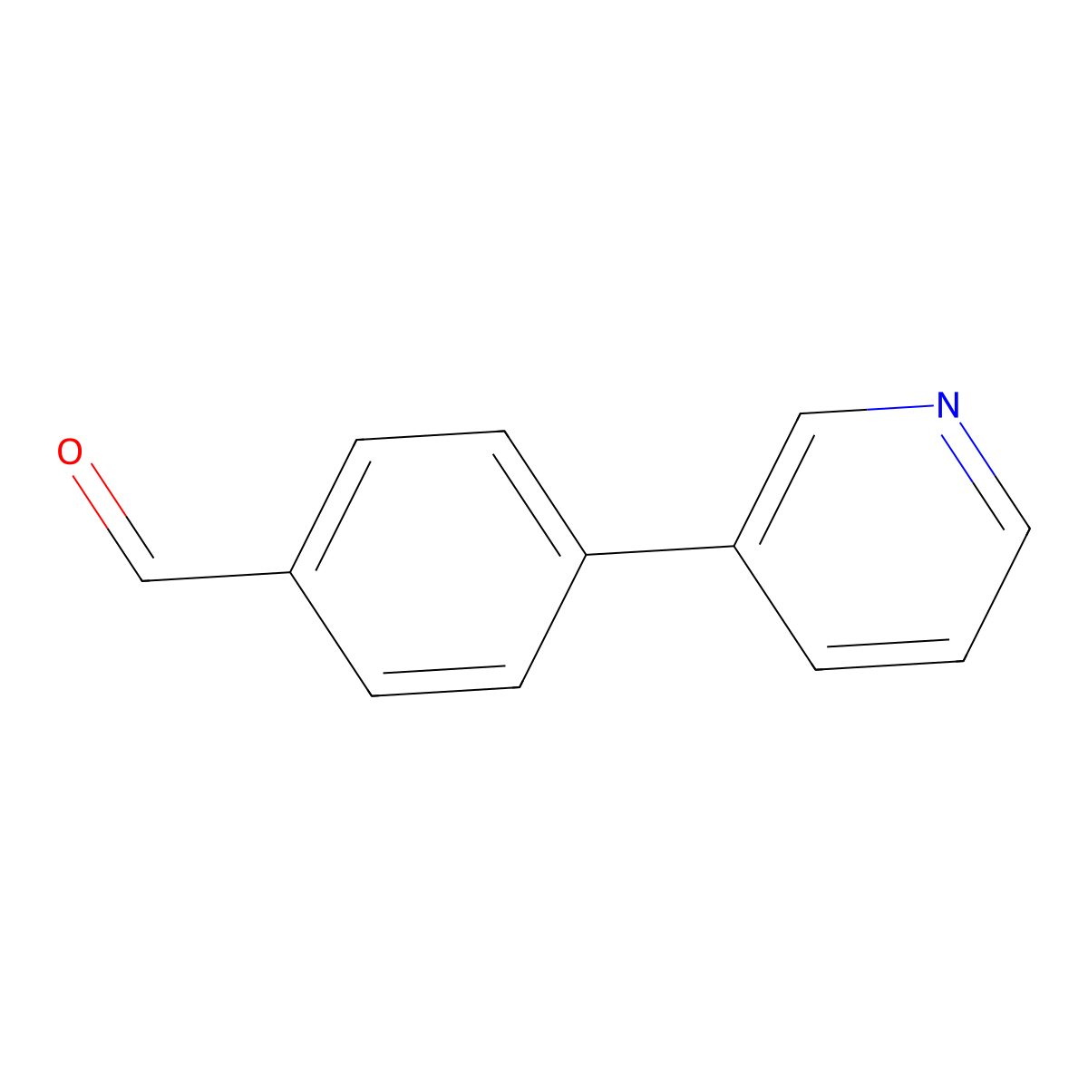4-(Pyridin-3-yl)benzaldehyde molecular structure, CAS 127406-55-7