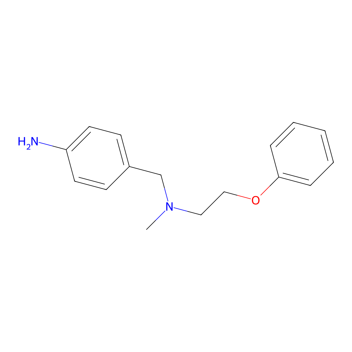 4-{[Methyl(2-phenoxyethyl)amino]methyl}aniline molecular structure, CAS 1274576-07-6