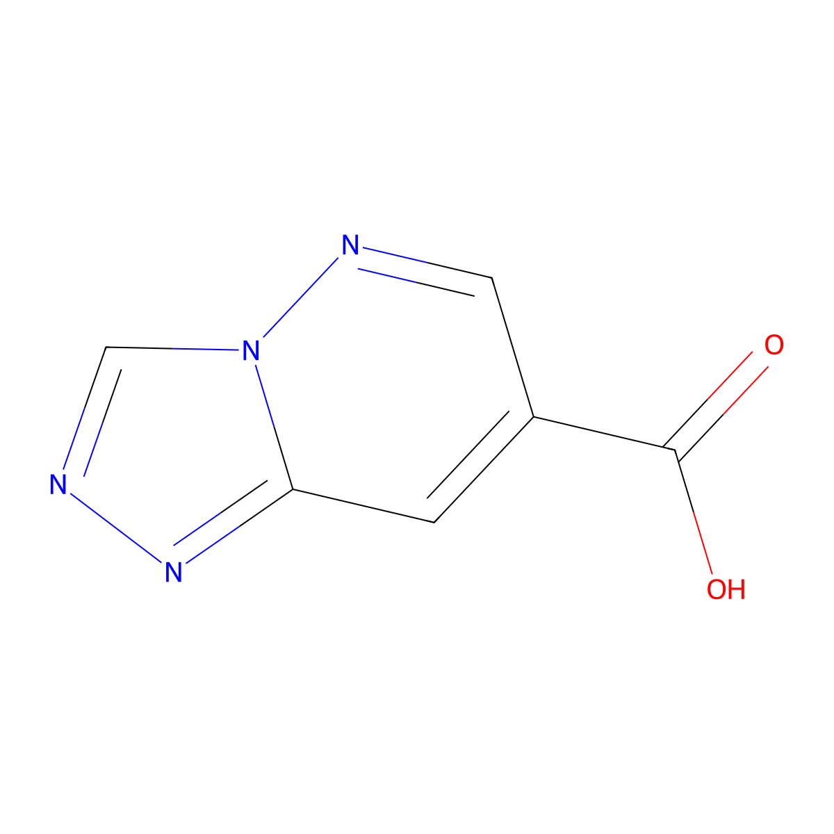 [1,2,4]Triazolo[4,3-b]pyridazine-7-carboxylic acid molecular structure, CAS 127478-29-9