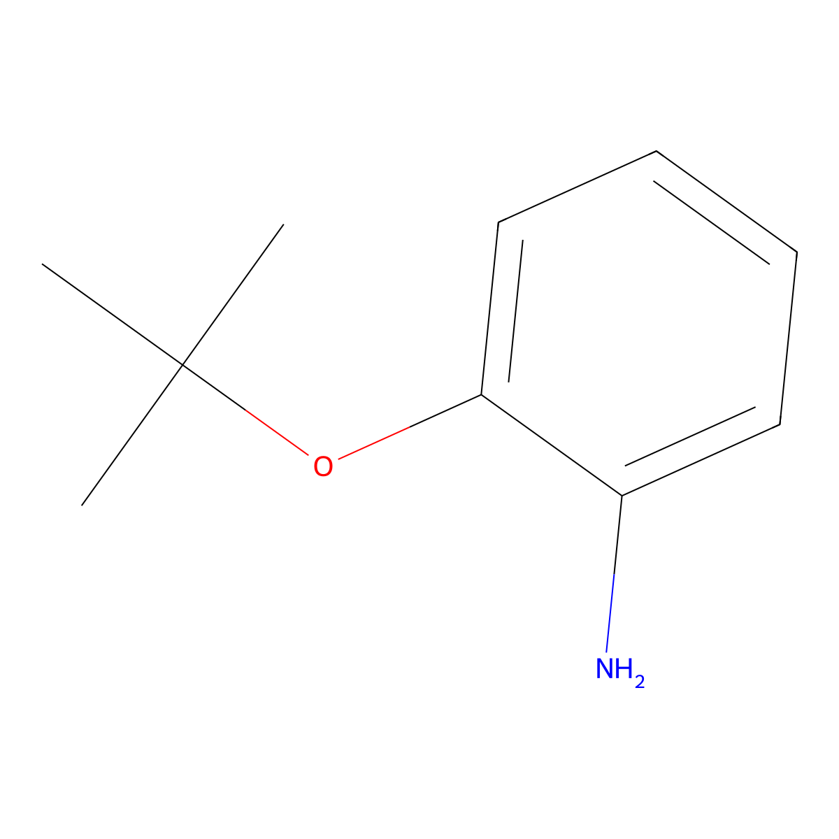 2-(Tert-butoxy)aniline molecular structure, CAS 127517-27-5
