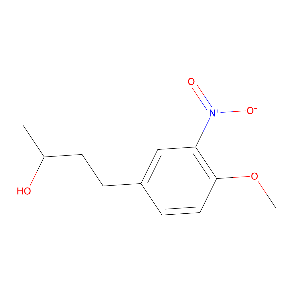 4-(4-Methoxy-3-nitrophenyl)butan-2-ol molecular structure, CAS 1275903-44-0