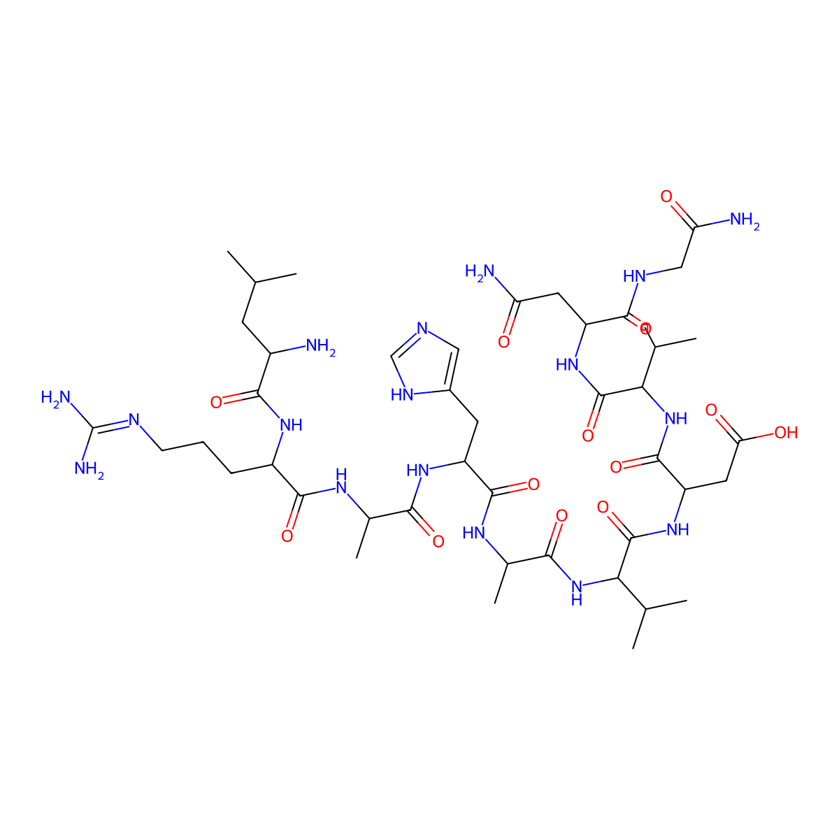 Cadherin Peptide, avian molecular structure, CAS 127650-08-2