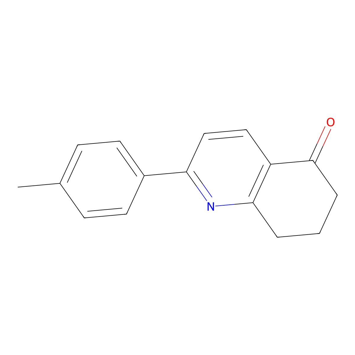 7,8-Dihydro-2-(4-methylphenyl)-5(6H)-quinolinone molecular structure, CAS 1276536-35-6