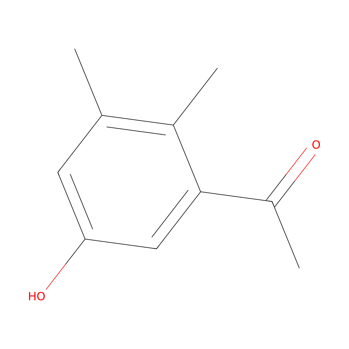 1-(5-Hydroxy-2,3-dimethylphenyl)ethanone molecular structure, CAS 127701-70-6