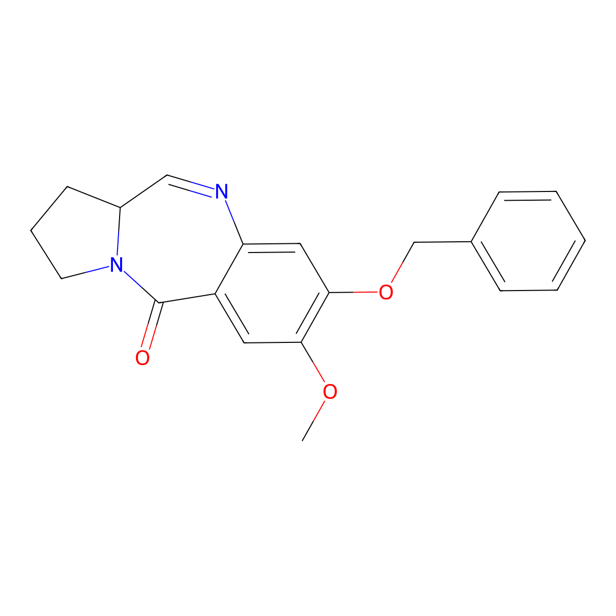 Benzyl DC-81 molecular structure, CAS 127810-79-1