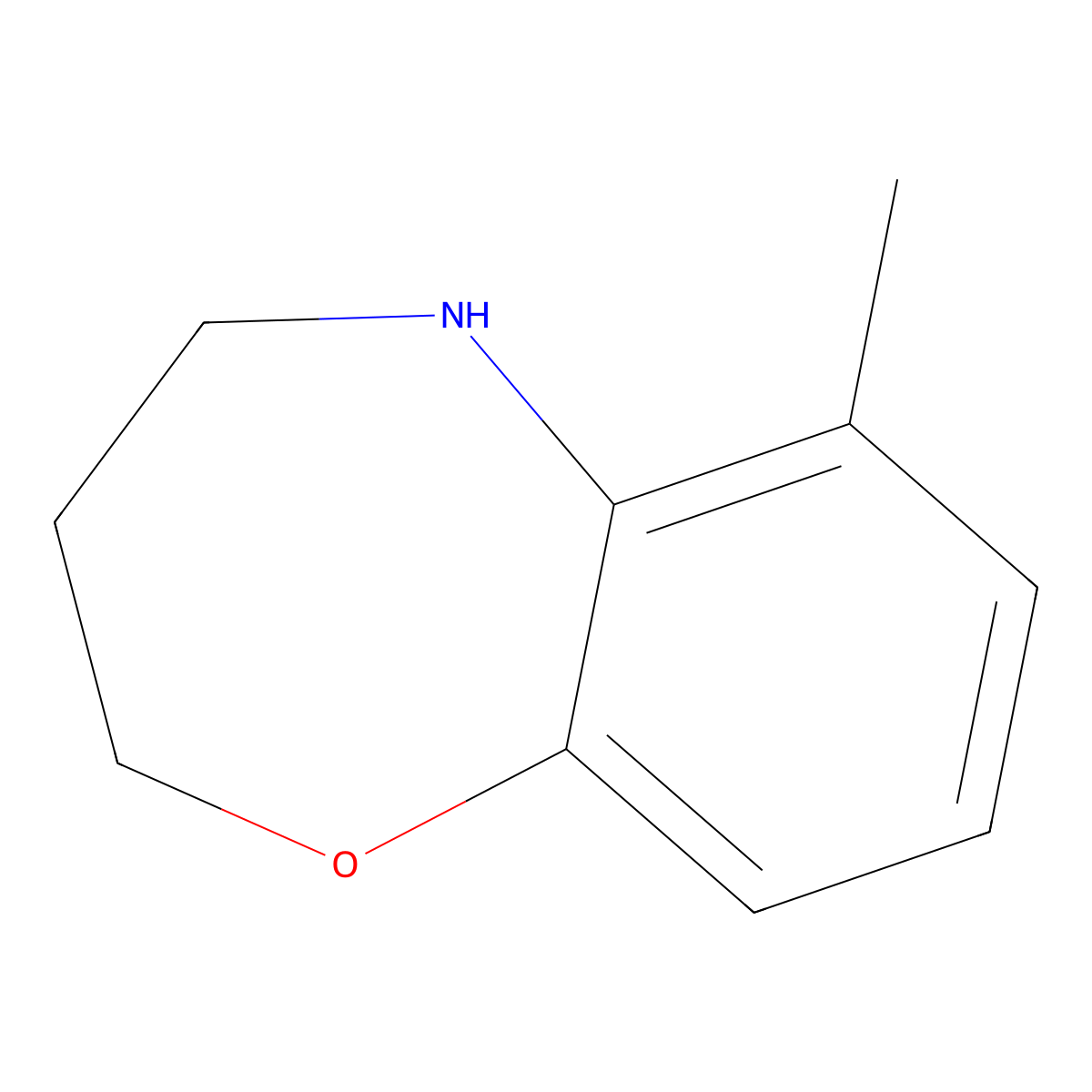 6-Methyl-2,3,4,5-tetrahydrobenzo[b][1,4]oxazepine molecular structure, CAS 1278416-43-5