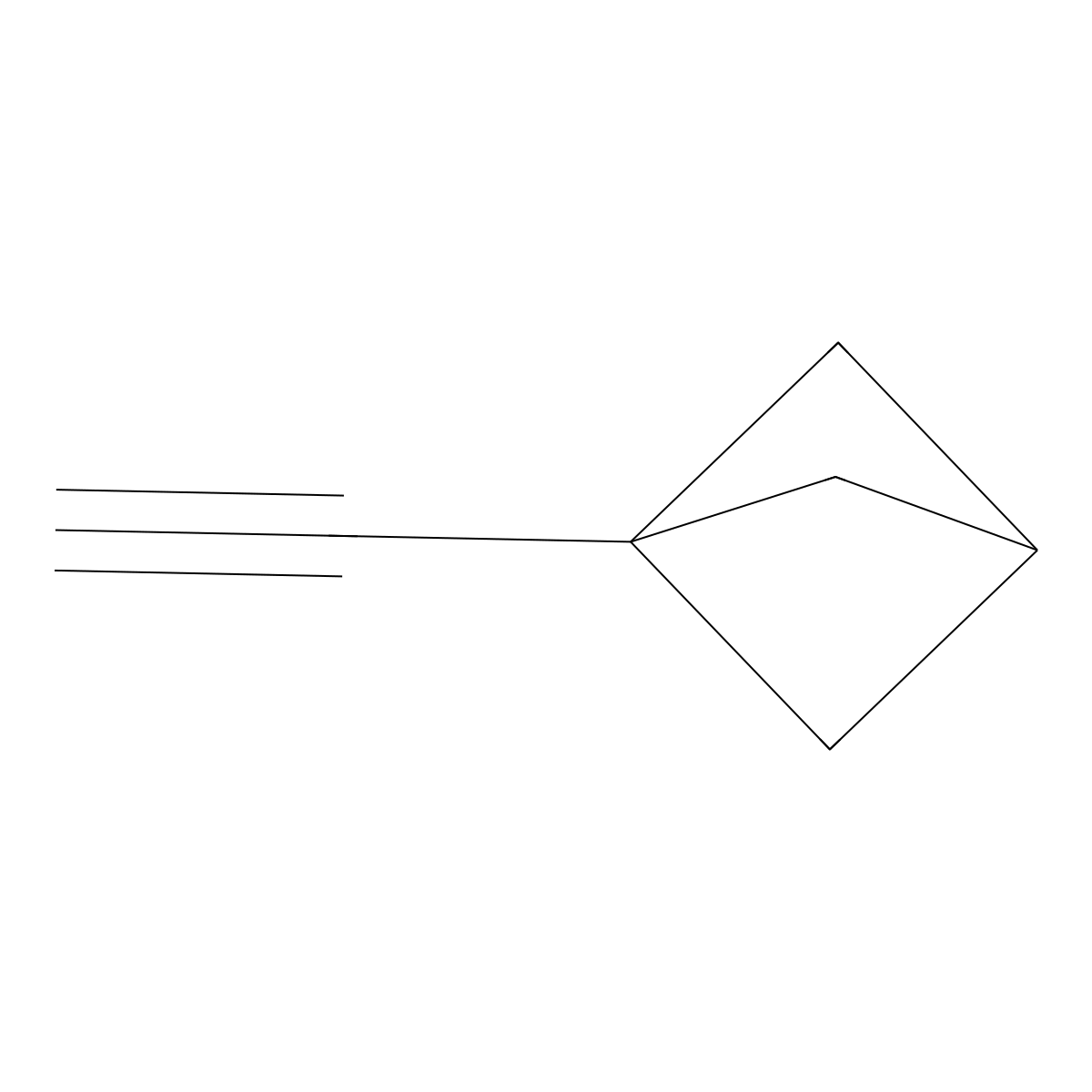 1-Ethynylbicyclo[1.1.1]pentane molecular structure, CAS 127867-25-8