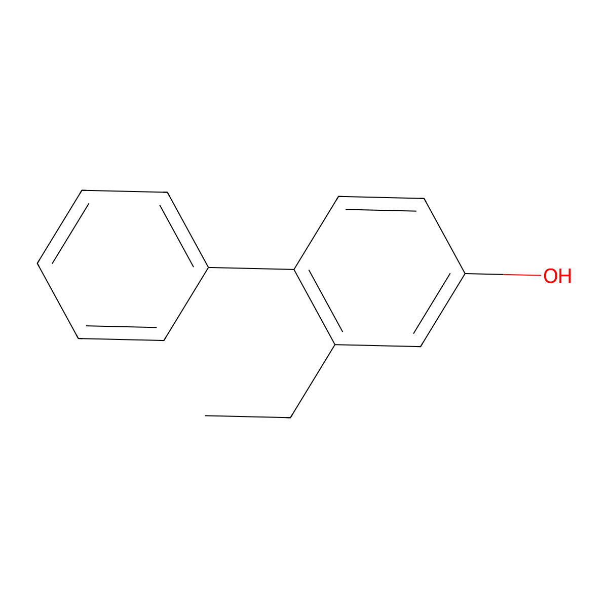 2-Ethyl-[1,1'-biphenyl]-4-ol molecular structure, CAS 1279015-98-3