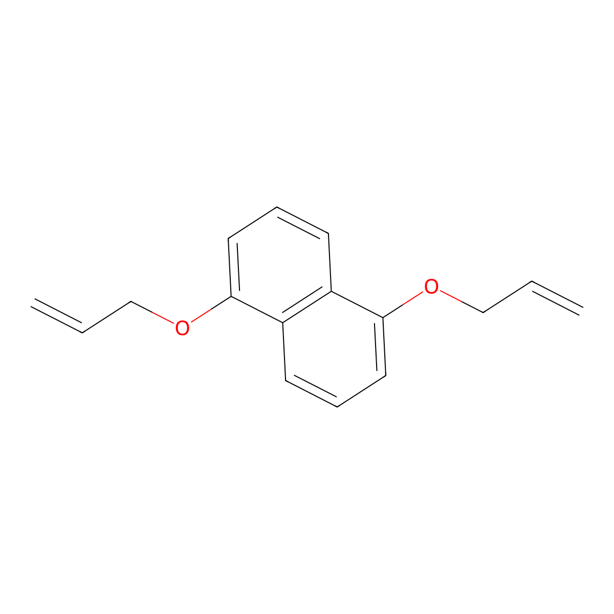 1,5-Bis(allyloxy)naphthalene molecular structure, CAS 127952-72-1