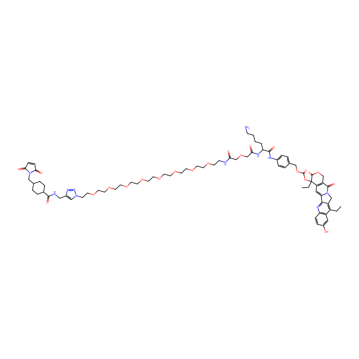 CL2A-SN-38 molecular structure, CAS 1279680-68-0