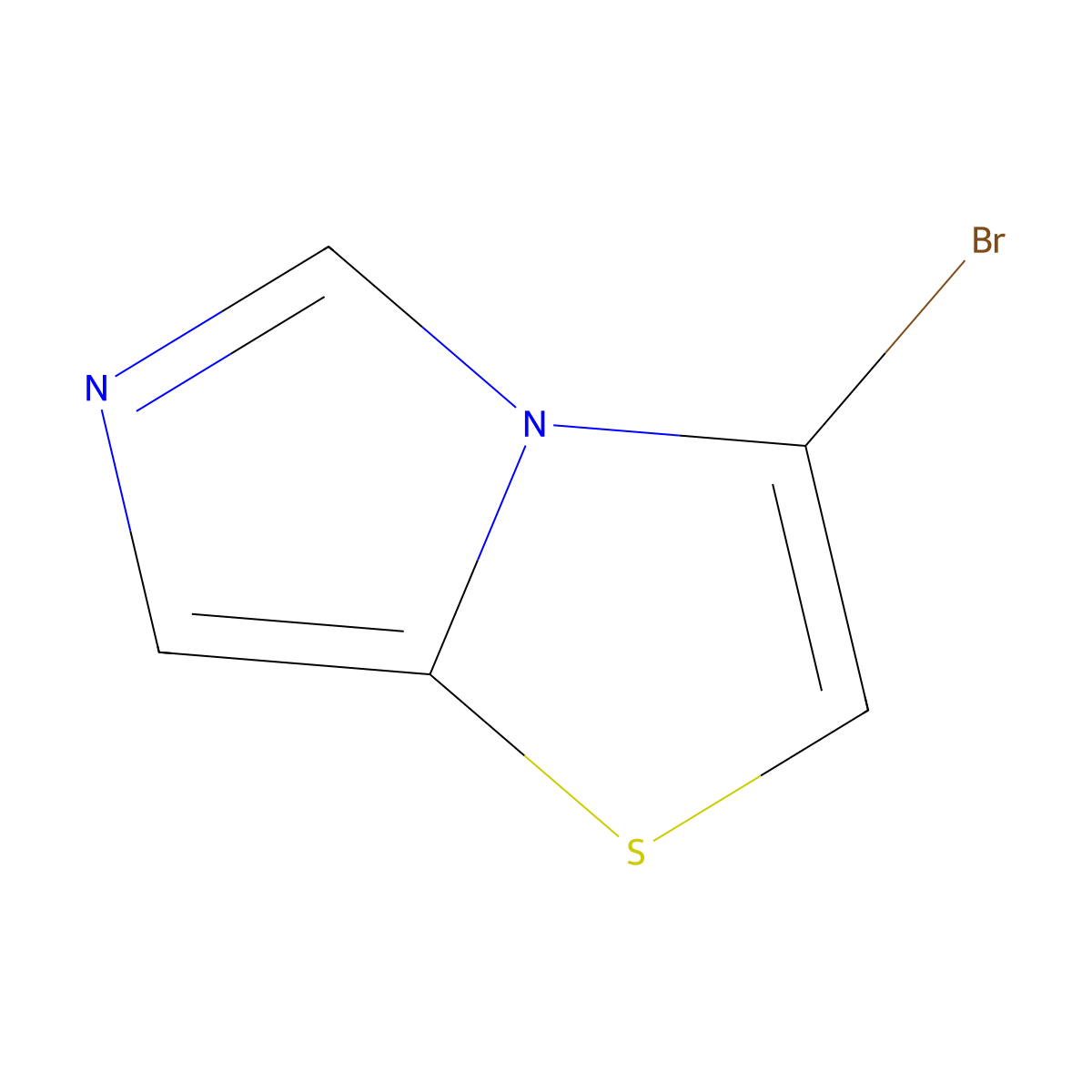 3-Bromoimidazo[5,1-B]thiazole molecular structure, CAS 1279721-68-4