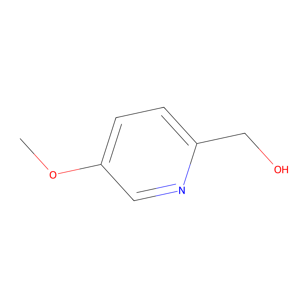(5-Methoxypyridin-2-yl)methanol molecular structure, CAS 127978-70-5