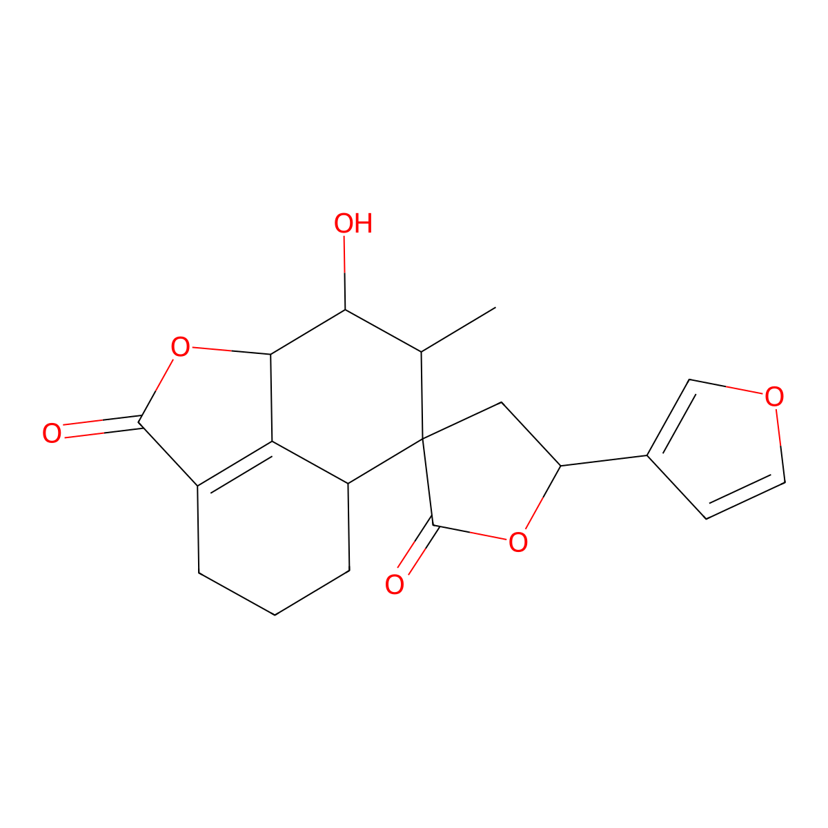 Teucrin A molecular structure, CAS 12798-51-5