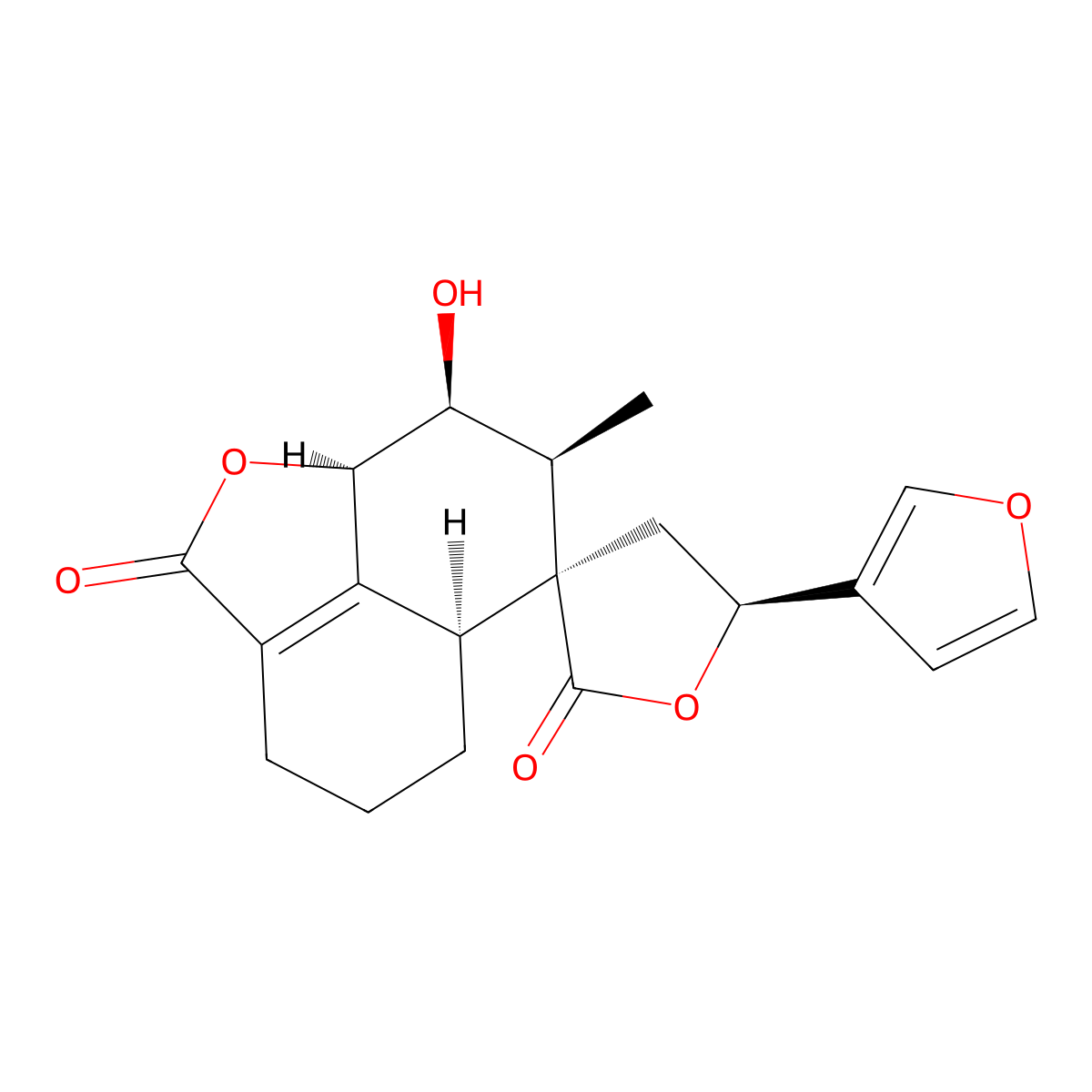 Teucrin A molecular structure, CAS 12798-51-5