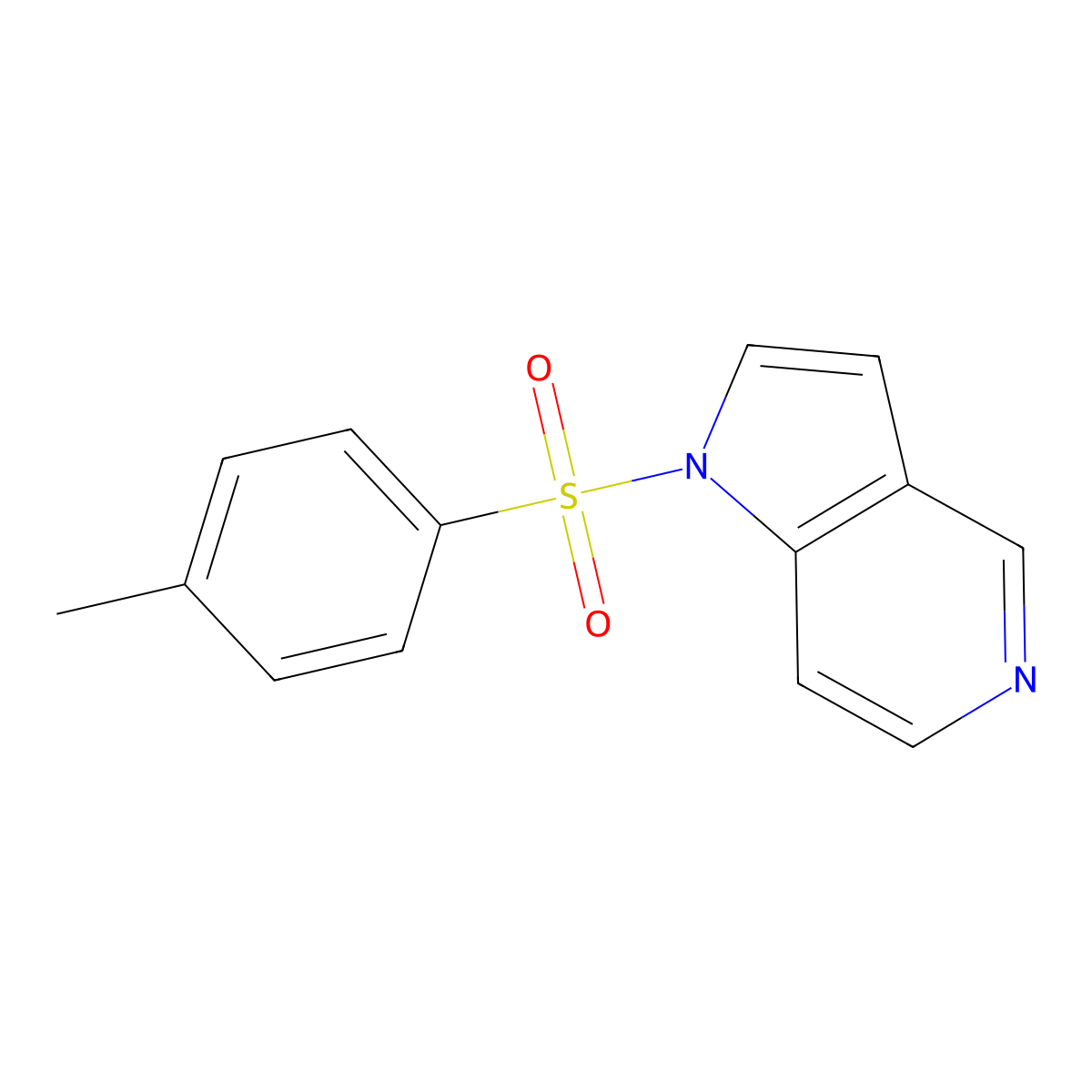 1-tosyl-1H-pyrrolo[3,2-c]pyridine molecular structure, CAS 1279863-30-7