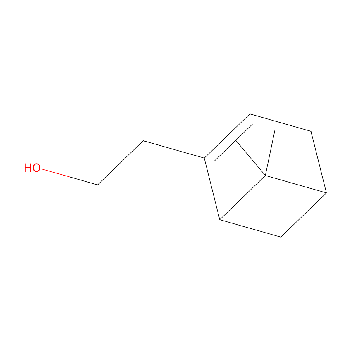 Nopol molecular structure, CAS 128-50-7