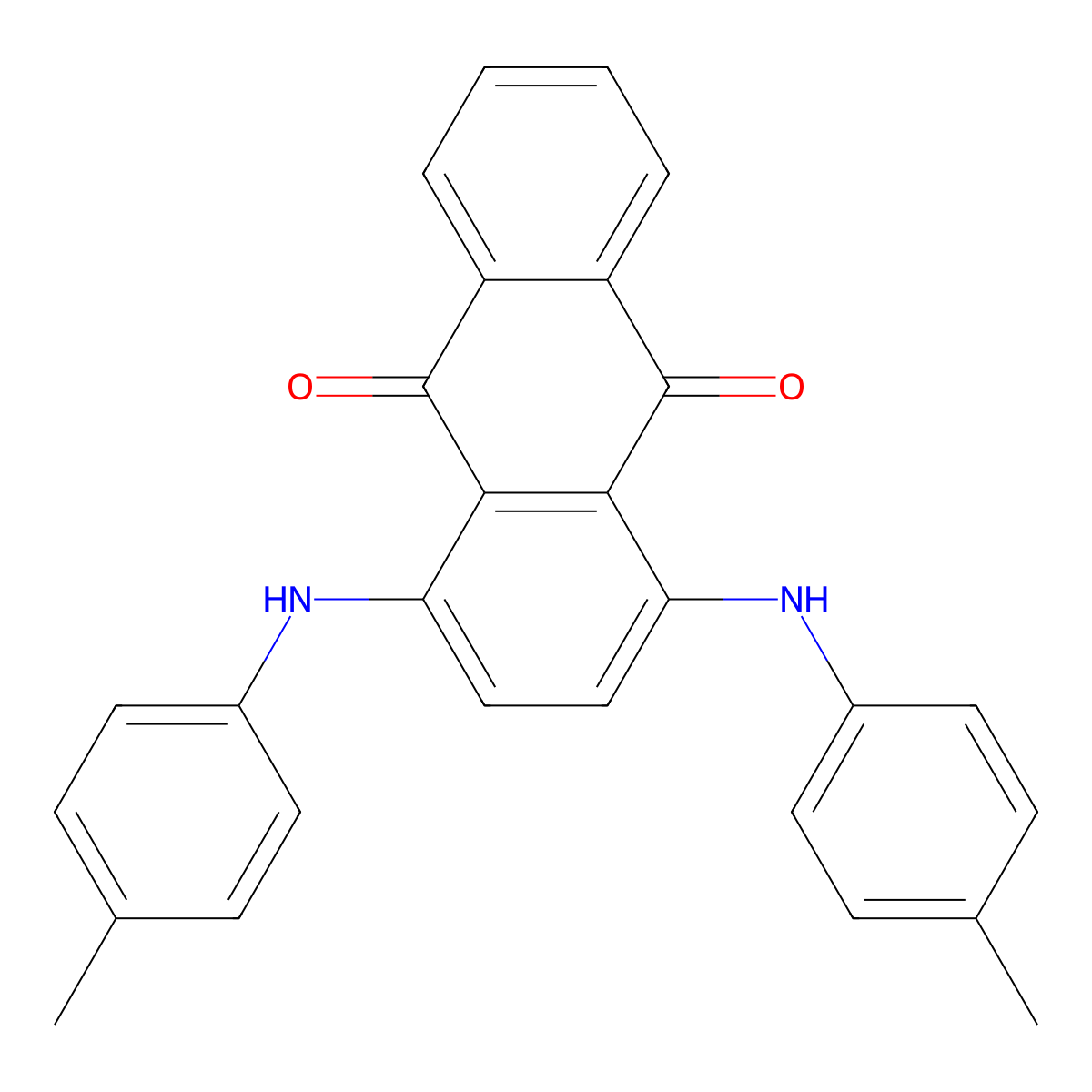 Cyanine Green G Base molecular structure, CAS 128-80-3