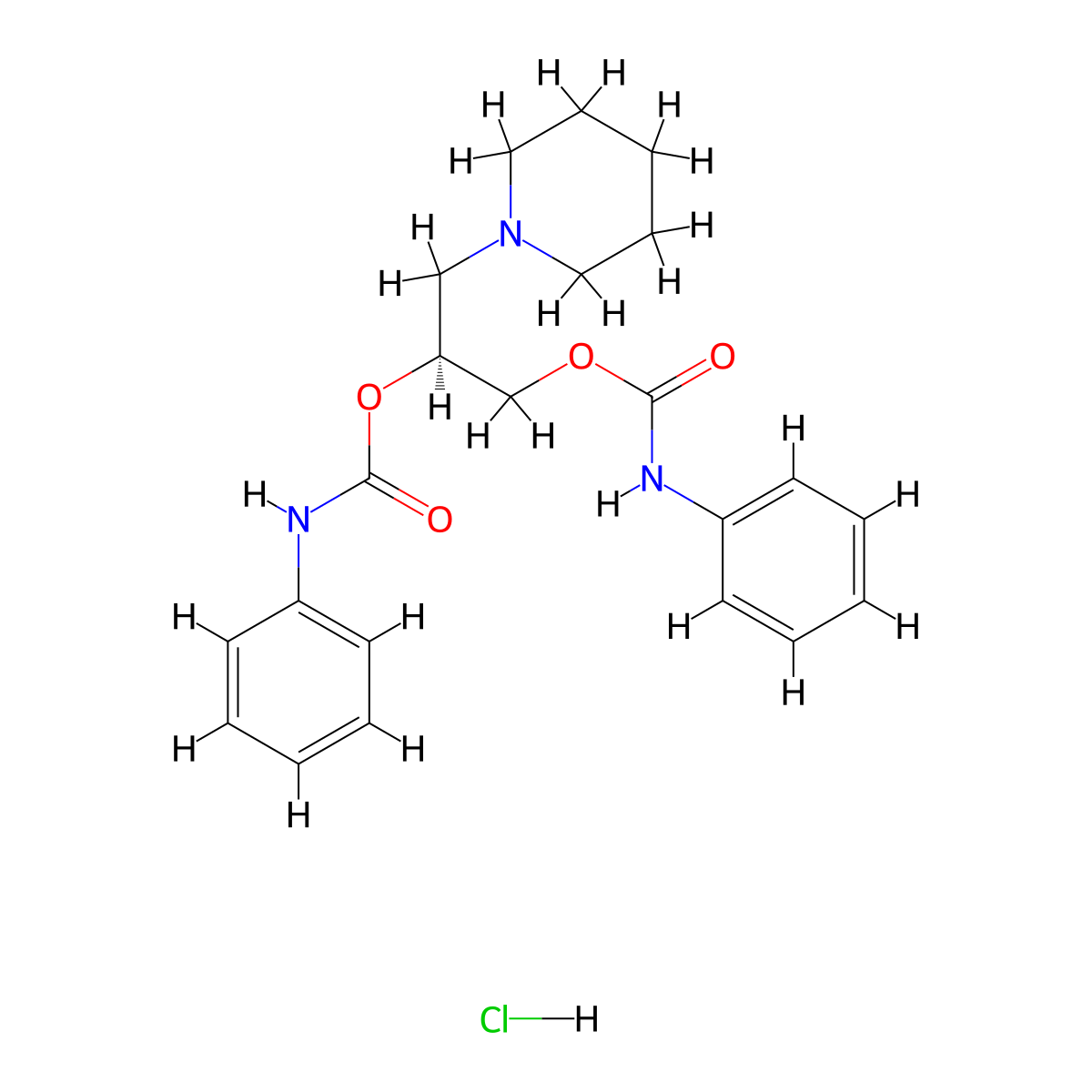 Diperodon hydrochloride, (S)- molecular structure, CAS 1280538-07-9