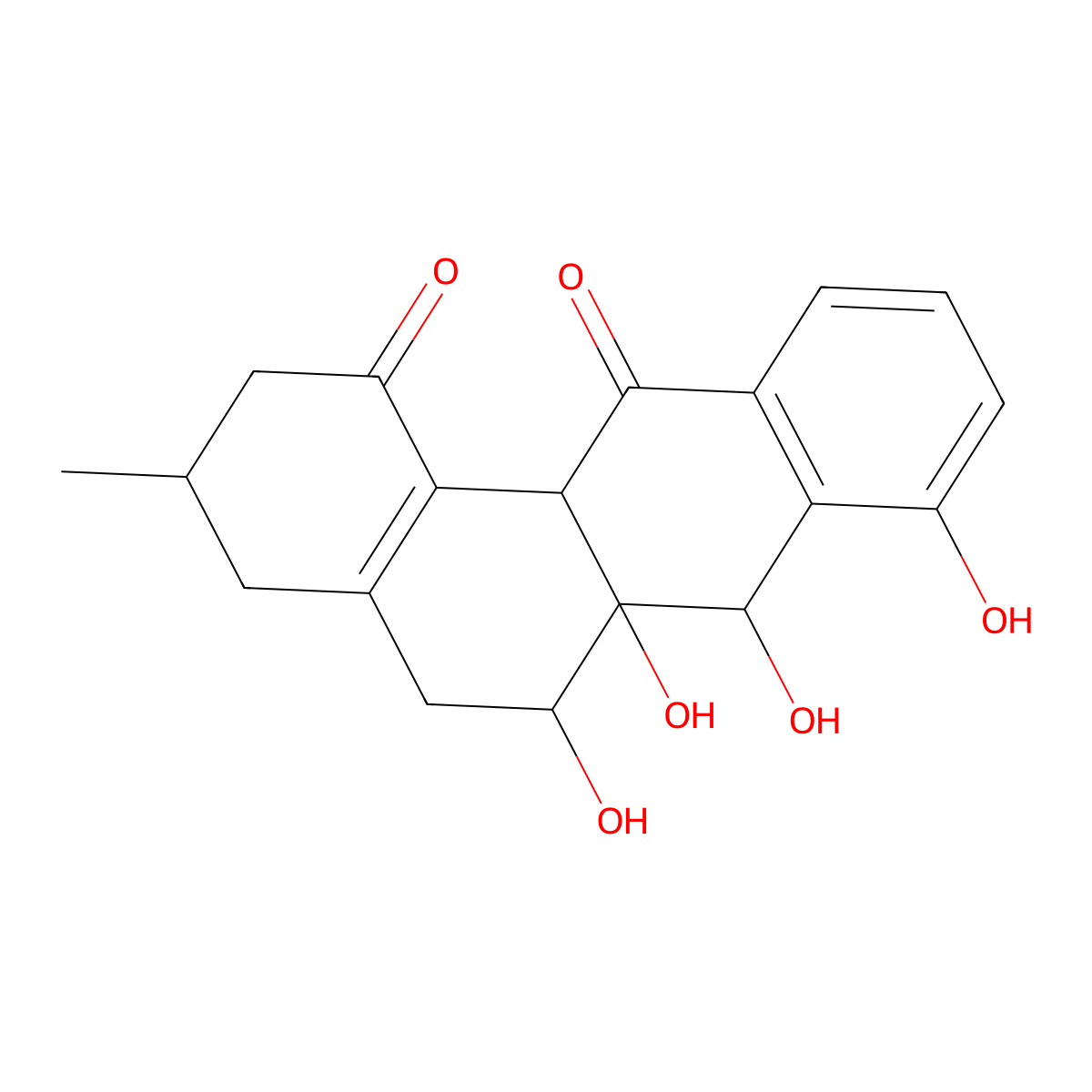 Elmycin A molecular structure, CAS 128061-13-2
