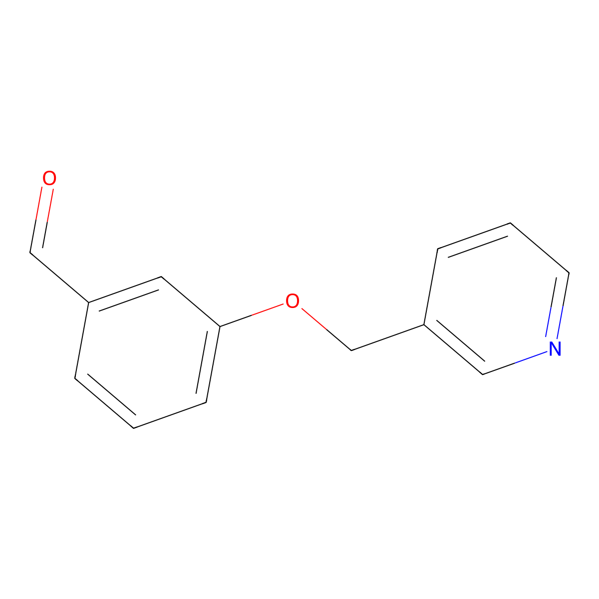 3-(Pyridin-3-ylmethoxy)-benzaldehyde molecular structure, CAS 128133-56-2