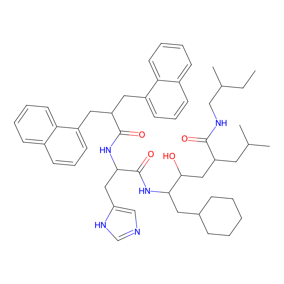 PD 125967 molecular structure, CAS 128139-14-0