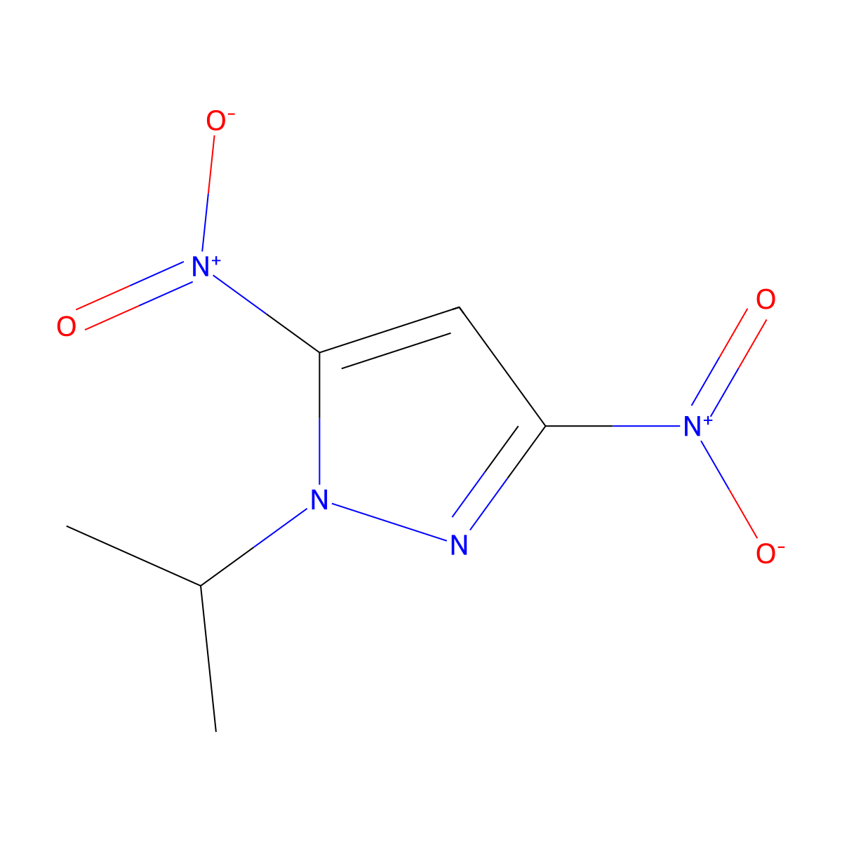 1-(Methylethyl)-3,5-dinitropyrazole molecular structure, CAS 1281984-45-9