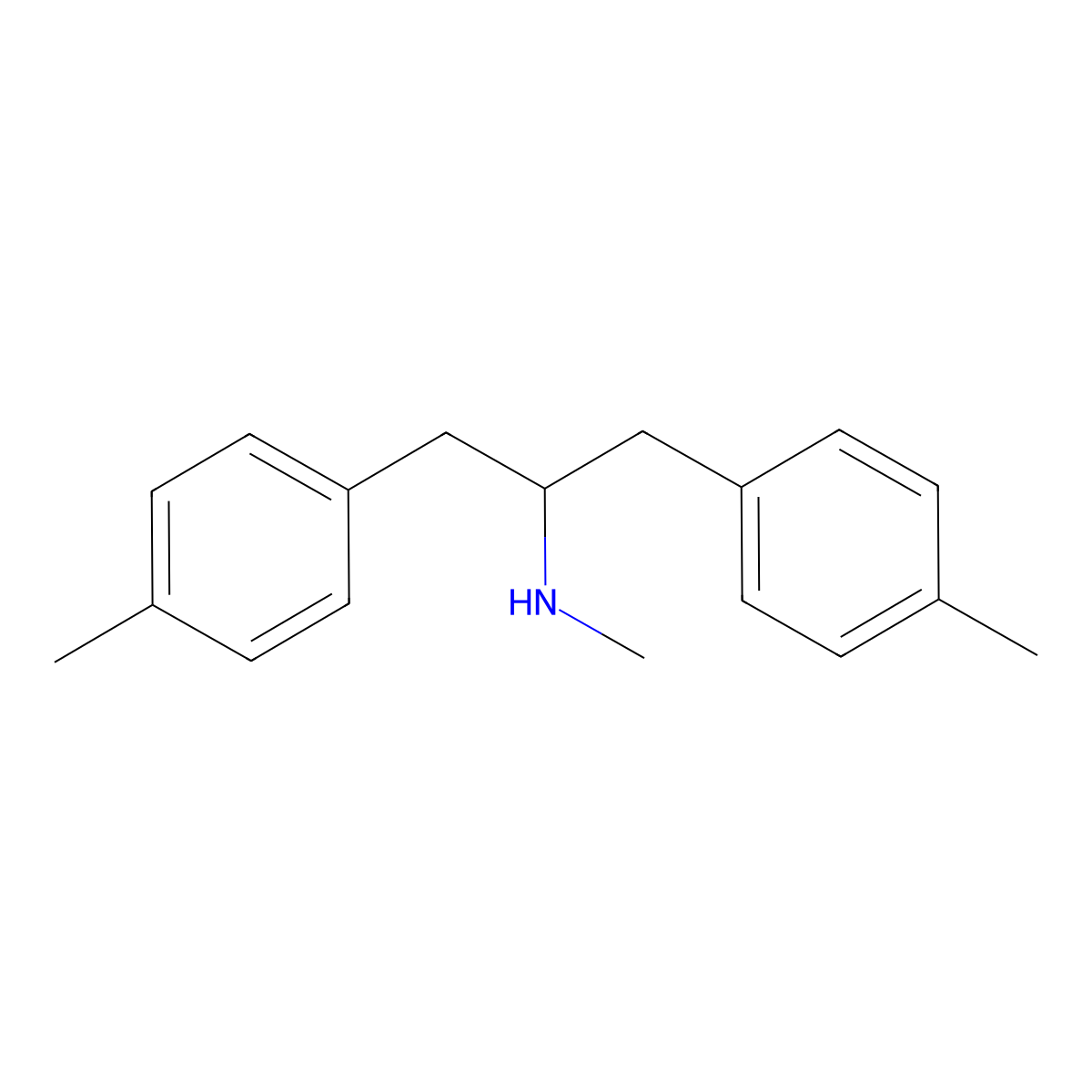[1,3-Bis(4-methylphenyl)propan-2-yl](methyl)amine molecular structure, CAS 1282602-92-9