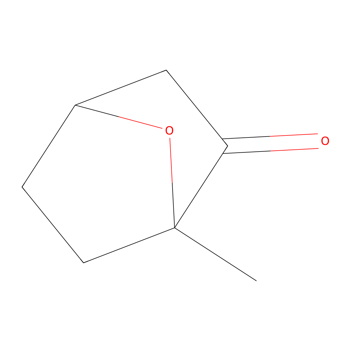 1-Methyl-7-oxabicyclo[2.2.1]heptan-2-one molecular structure, CAS 128297-98-3