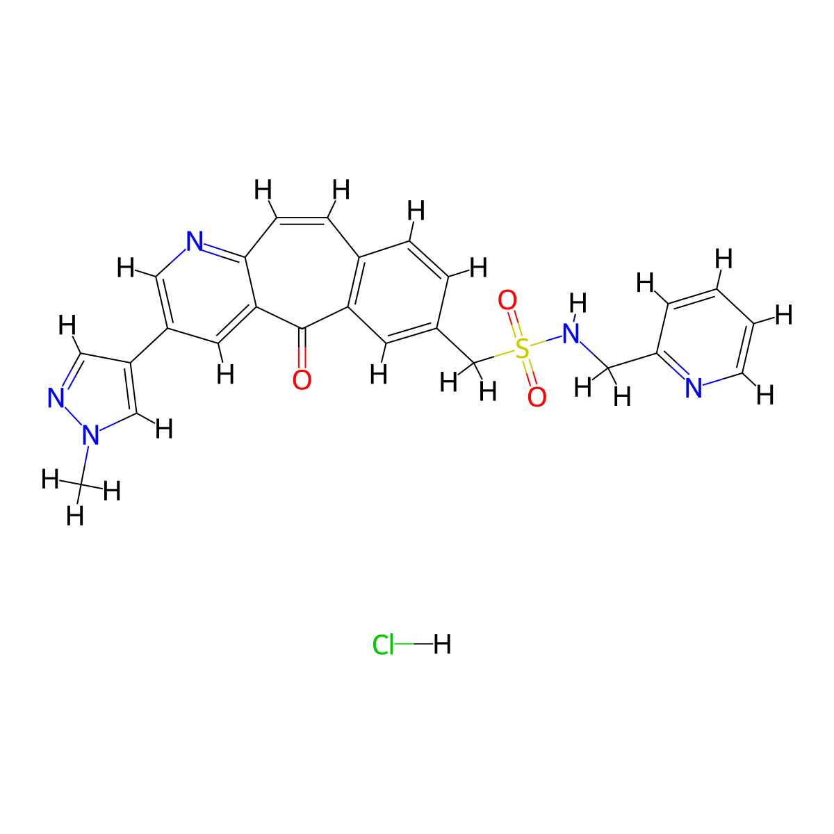 MK-8033 hydrochloride molecular structure, CAS 1283000-43-0