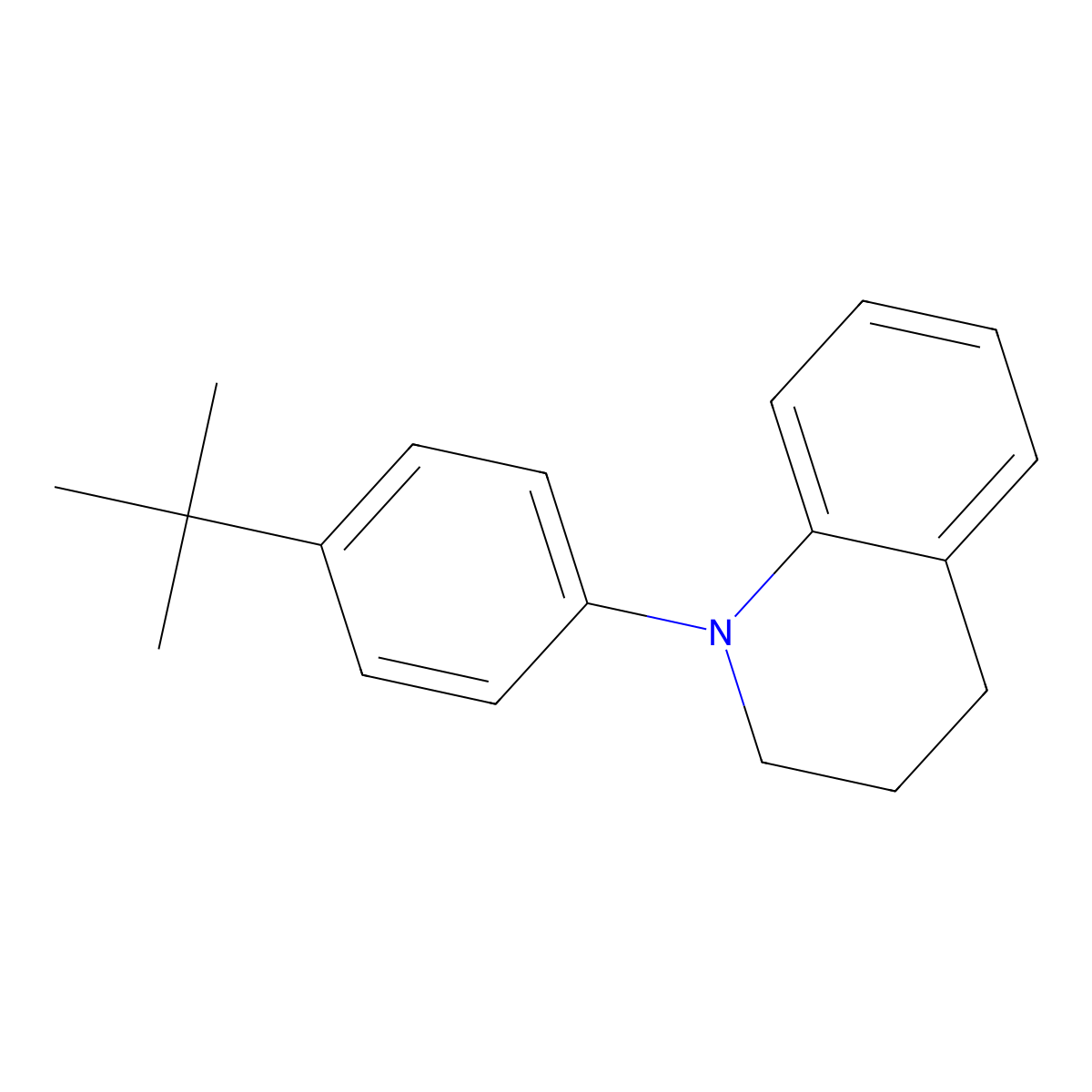 1-(4-tert-Butylphenyl)-1,2,3,4-tetrahydroquinoline molecular structure, CAS 1283610-05-8
