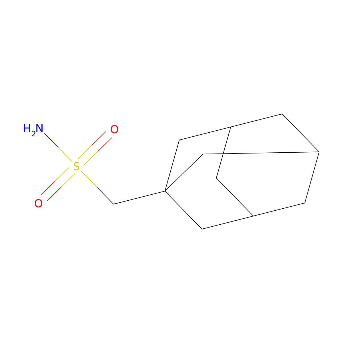 (Adamantan-1-yl)methanesulfonamide molecular structure, CAS 1283721-16-3