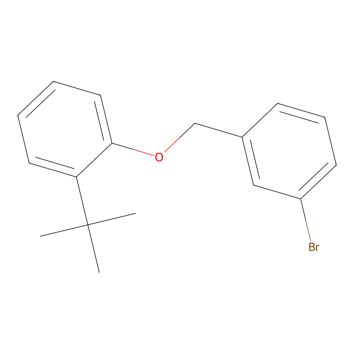 1-((3-Bromobenzyl)oxy)-2-(tert-butyl)benzene molecular structure, CAS 1283897-82-4