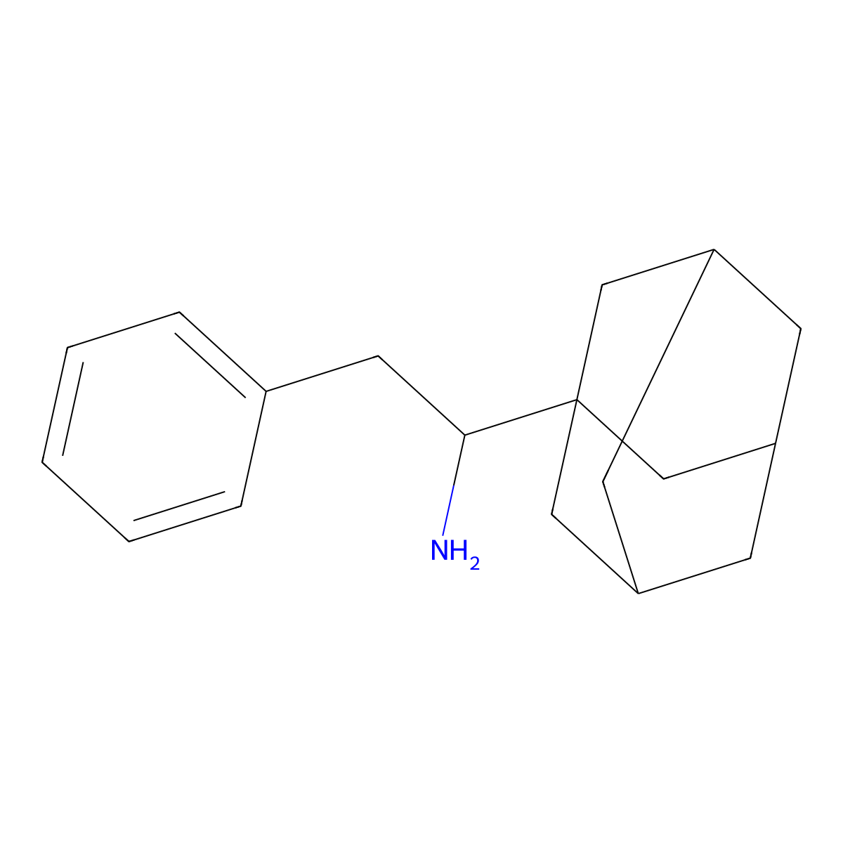 1-(Adamantan-1-yl)-2-phenylethanamine molecular structure, CAS 1283949-16-5