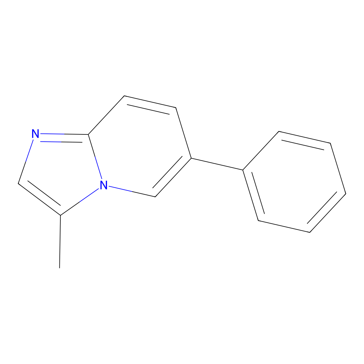 3-Methyl-6-phenylimidazo[1,2-A]pyridine molecular structure, CAS 1284210-66-7